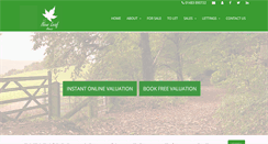 Desktop Screenshot of newleaf-homes.com